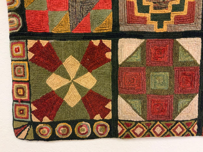 20 Block Geometric Quilt Design