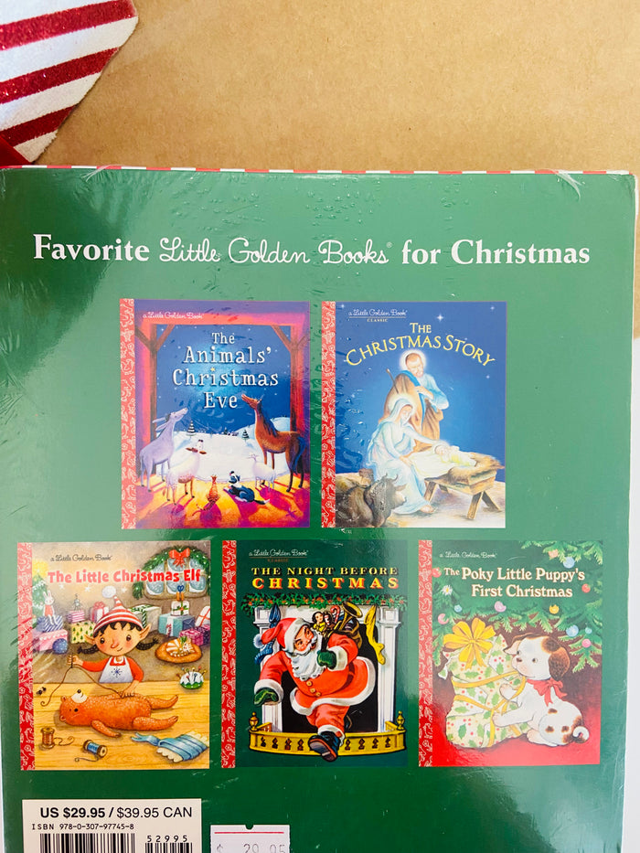 NEW Little Golden Book Boxed Set, Favorite Christmas Classics - Deer Creek Mercantile
