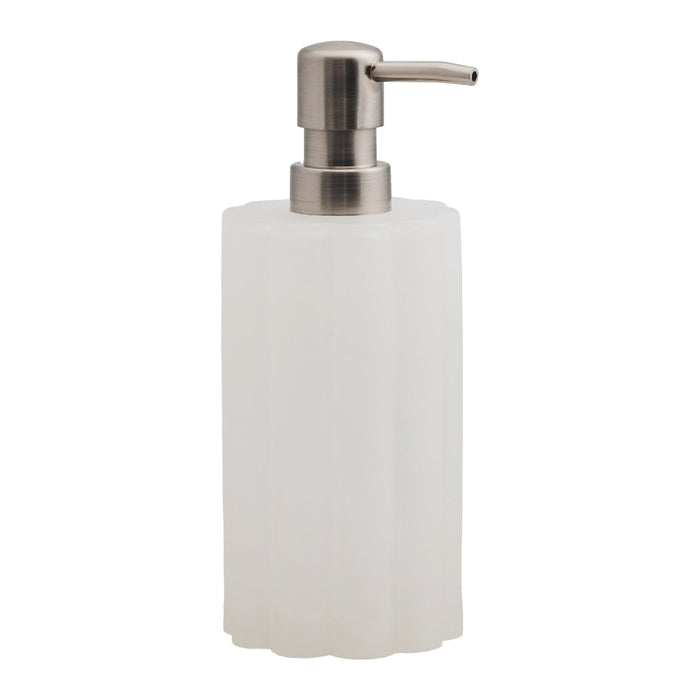 Belle de Provence Resin Soap Dispenser with Silver Pump