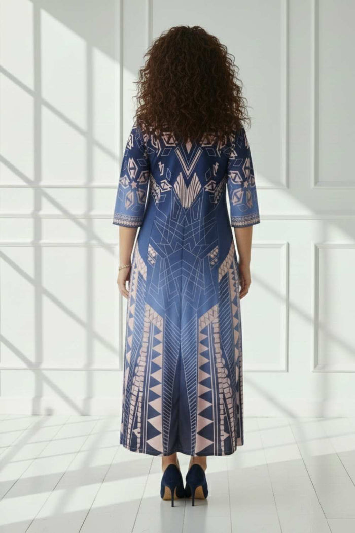 Blue Ombre Knight Queen Dress