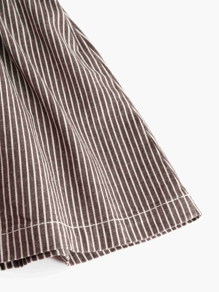 dress soft denim striped jumper - dark brownie