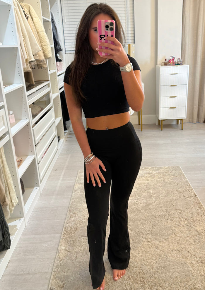 Flared Sculpt Leggings (3 Colours)
