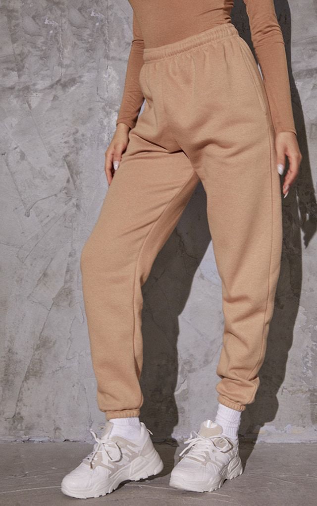 Karla Oversized Grey Joggers Stone