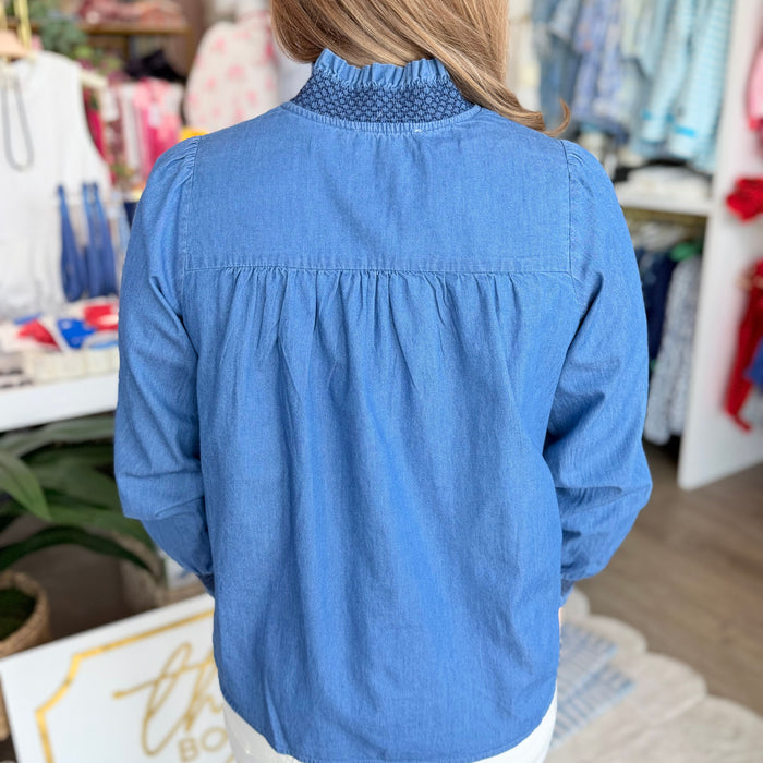 Kimmie Top (Chambray)