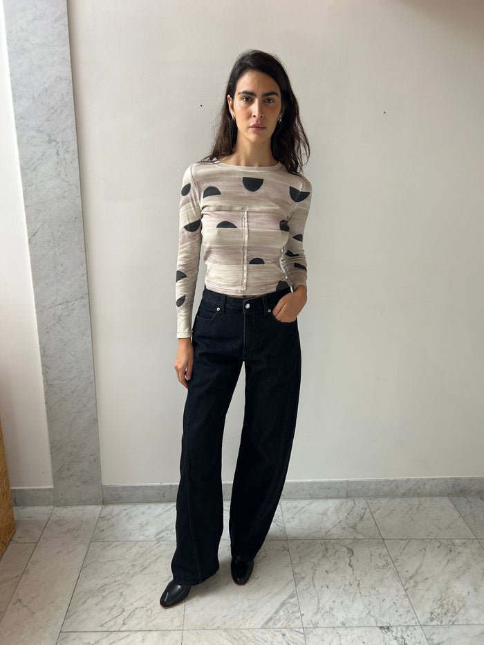 Lapped Baby Crewneck, Spot ECKHAUS LATTA