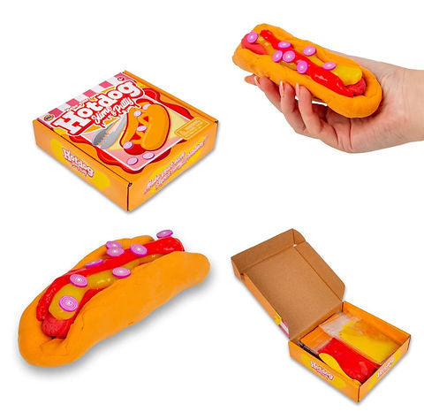 Make your own putty & slime hot dog
