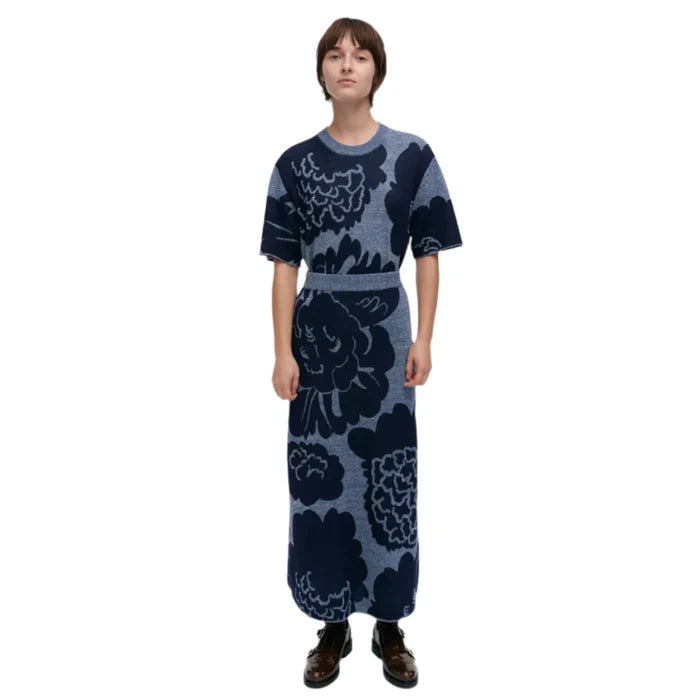 Marimekko Sivellys Pioni Knitted Skirt Eleish Van Breems Home