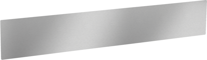 Miele KTK 2420 Stainless-steel toe-kick panel part 10984070