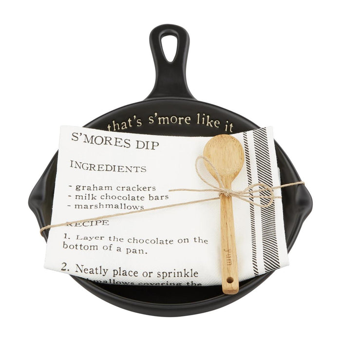Mud Pie S'More Dip Skillet Set