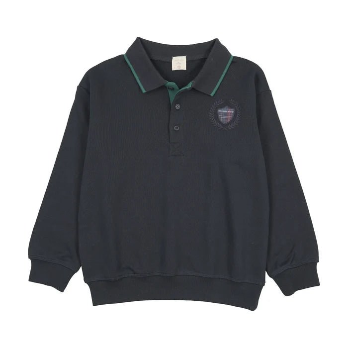 polo l/s fan club sweatshirt - navy