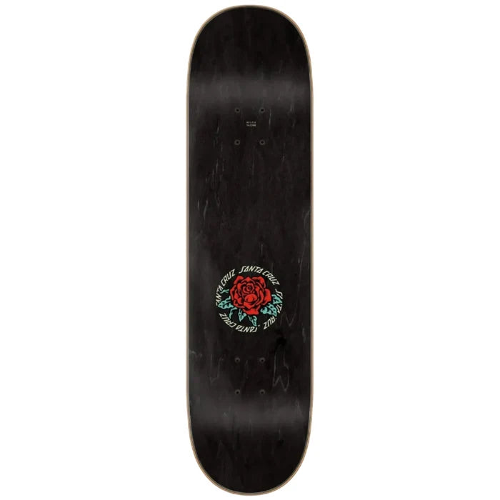Santa Cruz Rosette Ringed Dot 7 Ply Birch Deck 8.0"