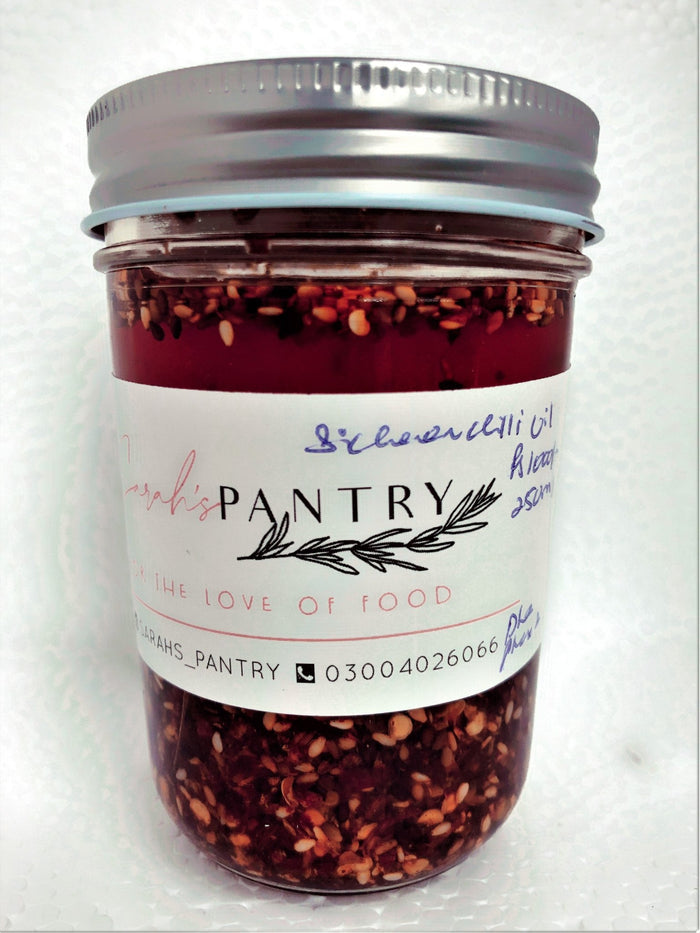 Sichuan Chili Oil 250ml - TAYYIB - Sarah's Pantry - Lahore