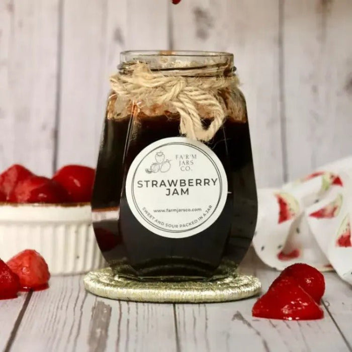 Strawberry Jam - Tayyib Store - Farm Jars Co. - Lahore