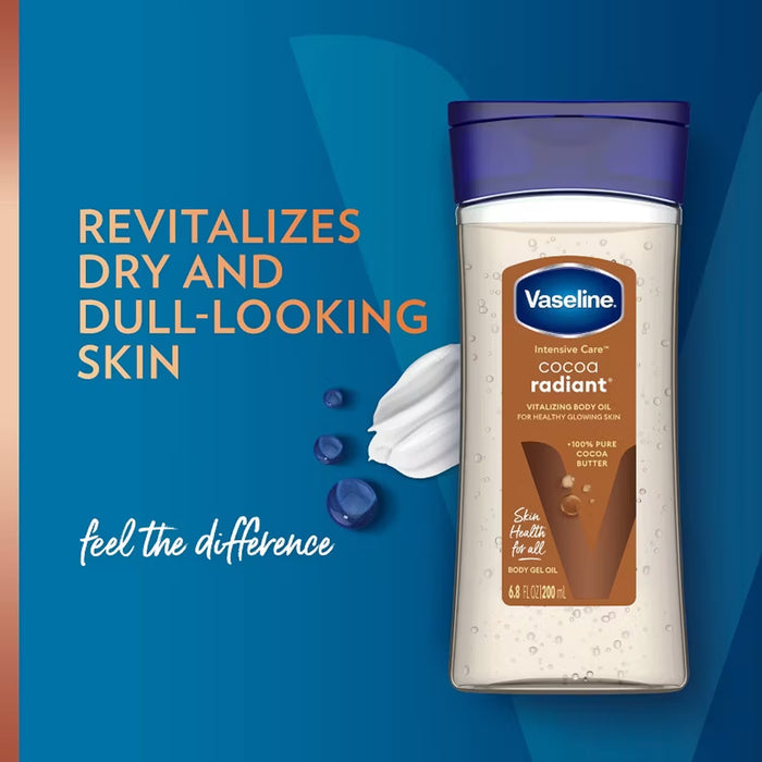 Vaseline Intensive Care Cocoa Butter Body Oil, 6.8 oz, 6-pack product image