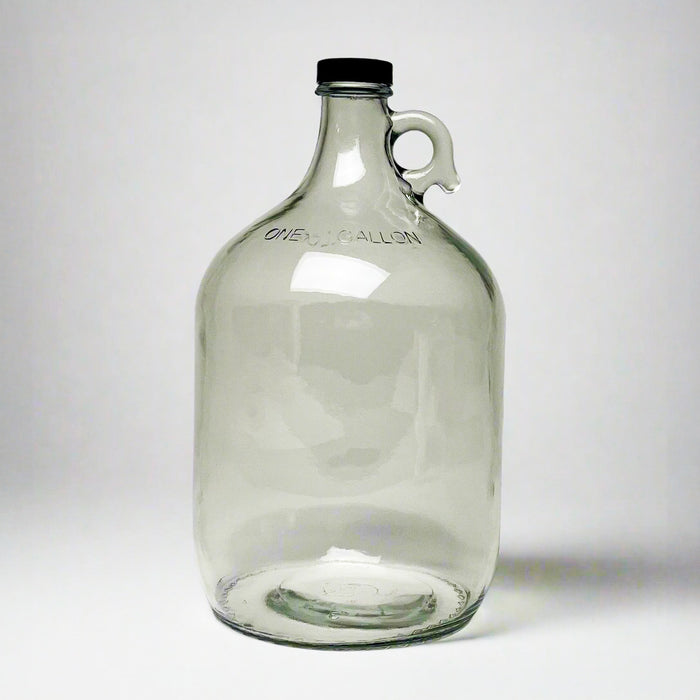 Rustic Strength - 1 Gallon Glass Jug with Metal Cap