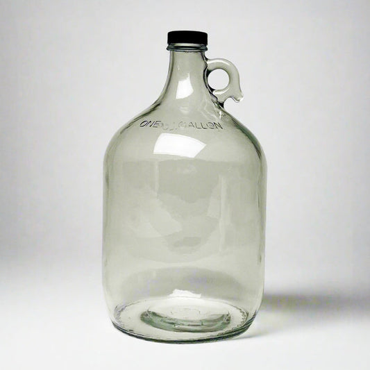 Rustic Strength - 1 Gallon Glass Jug with Metal Cap