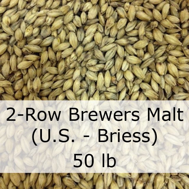 Grain - 2-Row Brewers Malt 50 LB (US - Briess)