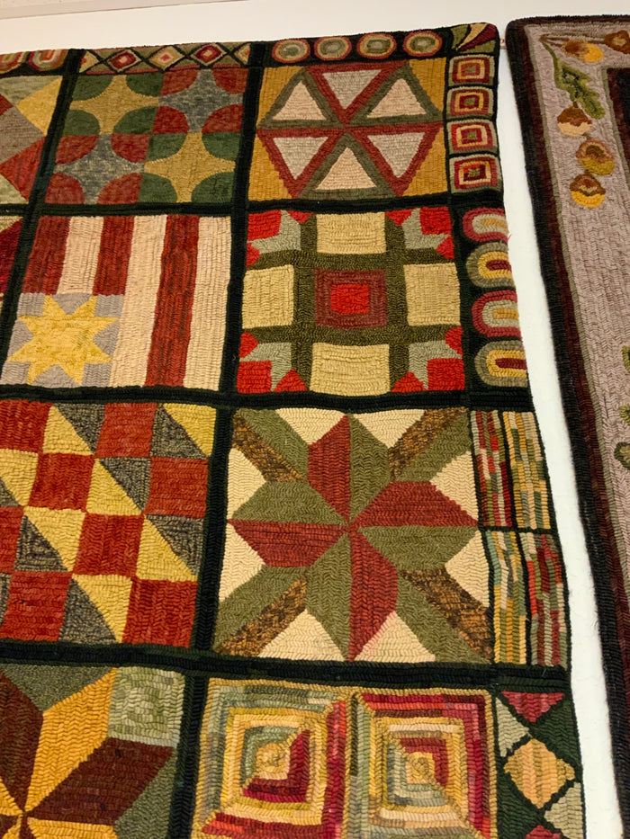 20 Block Geometric Quilt Design