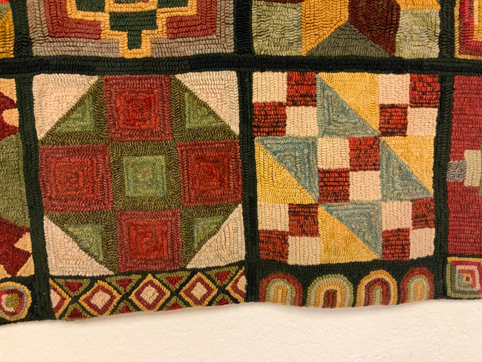 20 Block Geometric Quilt Design