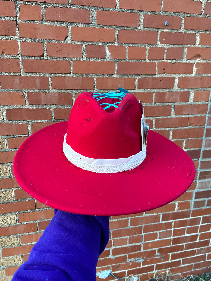 The Clay Custom Western Fedora Hat *Imperfect - Deer Creek Mercantile