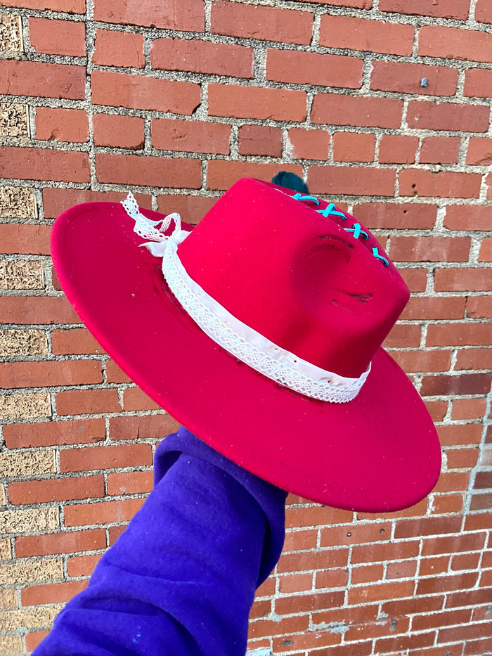 The Clay Custom Western Fedora Hat *Imperfect - Deer Creek Mercantile