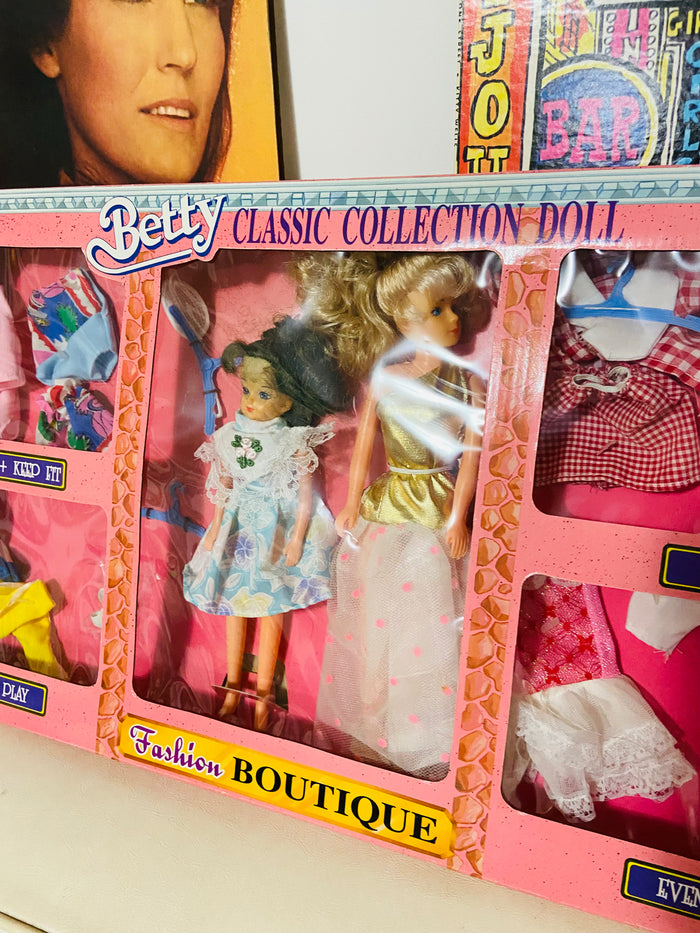 Vintage Betty Classic Collection Doll Set 1990s Rare - Deer Creek Mercantile