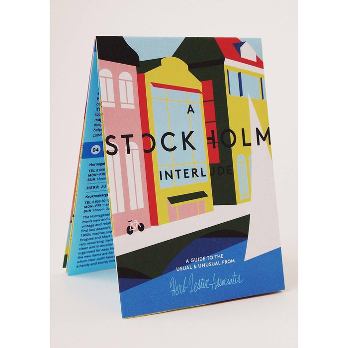 Herb Lester Associates - A Stockholm Interlude - Sweden Travel Map & Cultural Guide Eleish Van Breems Home
