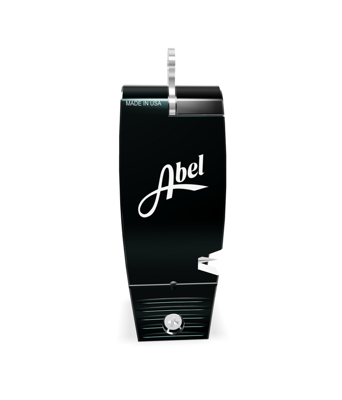 Abel Nippers black fishing tool with replaceable jaws and magnetic hook groove