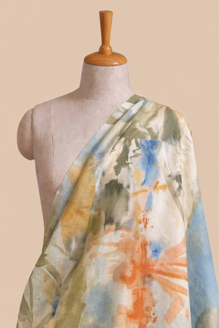 Abstract Cotton Blend Fabric 56 Inches Width