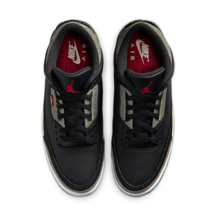 Air Jordan 3 x Levi's Black and White
