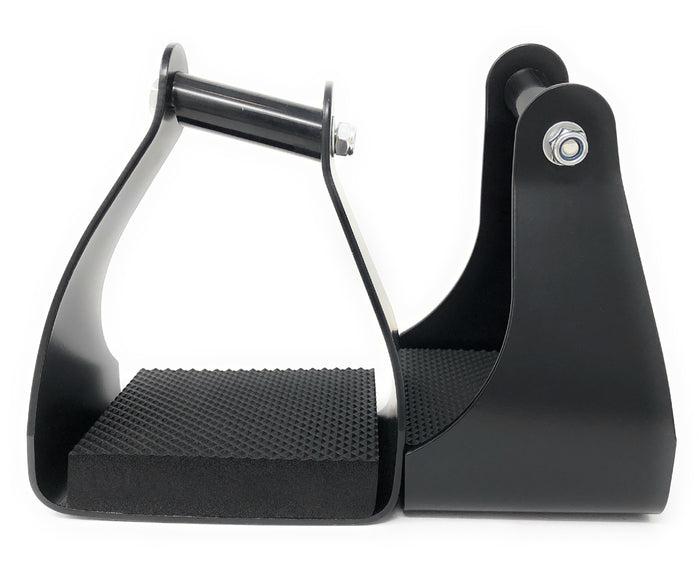 AJ Tack Angled Aluminum Endurance Trail Stirrups