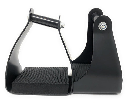 AJ Tack Angled Aluminum Endurance Trail Stirrups