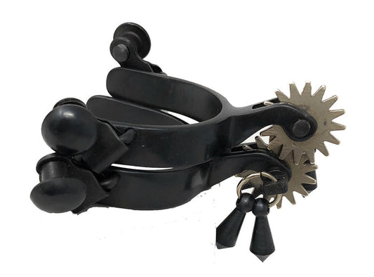 AJ Tack Infant Antique Brown Spurs