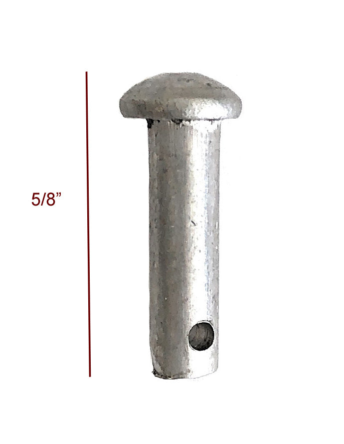 AJ Tack SS Spur Rowel Pins and Cotter Pins, 1 Set