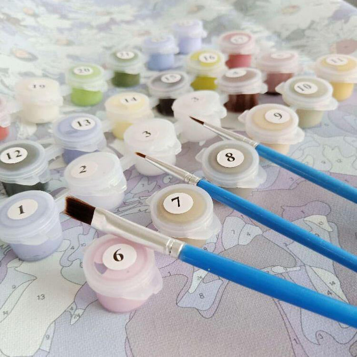 Amazing Owl DIY Painting Kit - Paint by Numbers Home