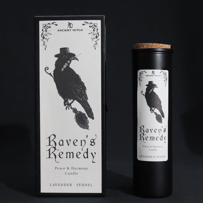 Ancient Witch Ritual Candle - Ravens' Remedy Lavender & Fennel
