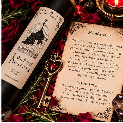 Ancient Witch Ritual Candle - Ravens' Remedy Lavender & Fennel