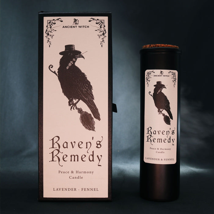 Ancient Witch Ritual Candle - Ravens' Remedy Lavender & Fennel