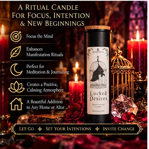 Ancient Witch Ritual Candles - Locked Desires