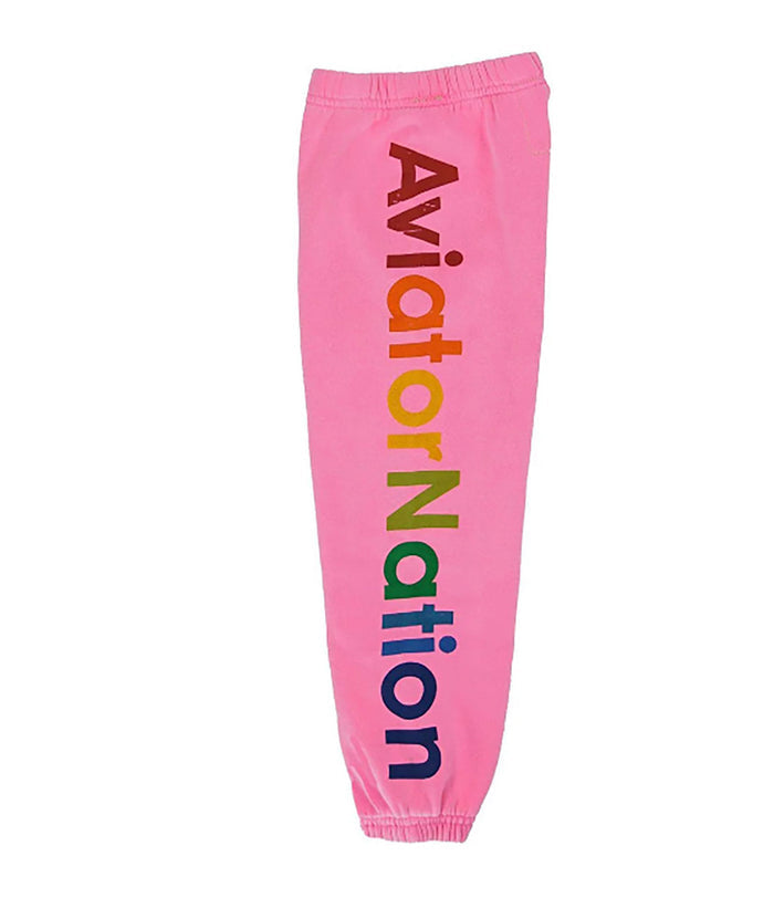 Aviator Nation Kids Venice Sweatpants Girls Casual Bottoms Aviator Nation