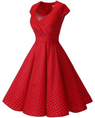 Red Small Black Dot / XL