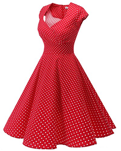 Red Small White Dot / XS