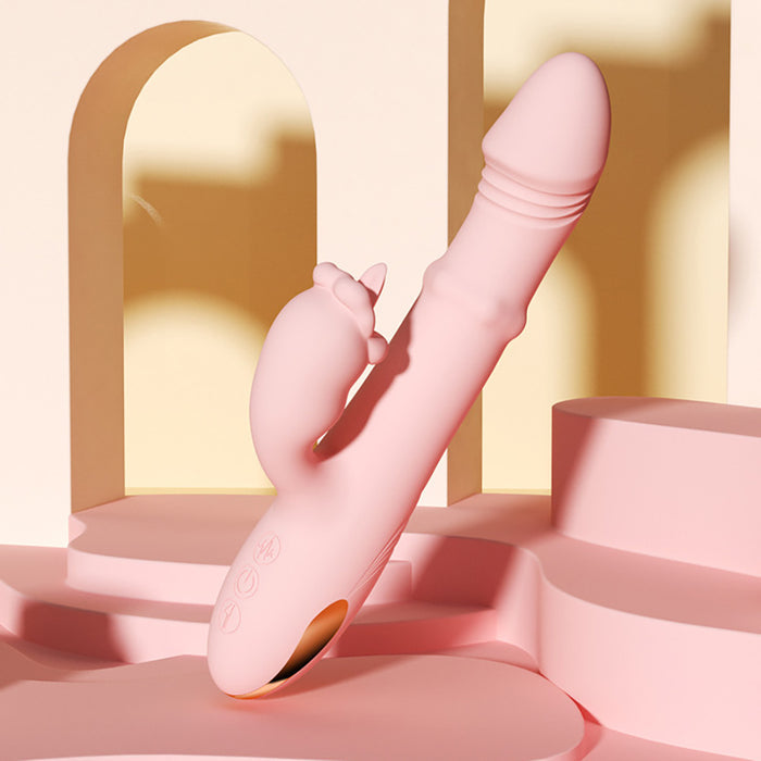 Beads Sliding Massage Rabbit Vibrator for Women