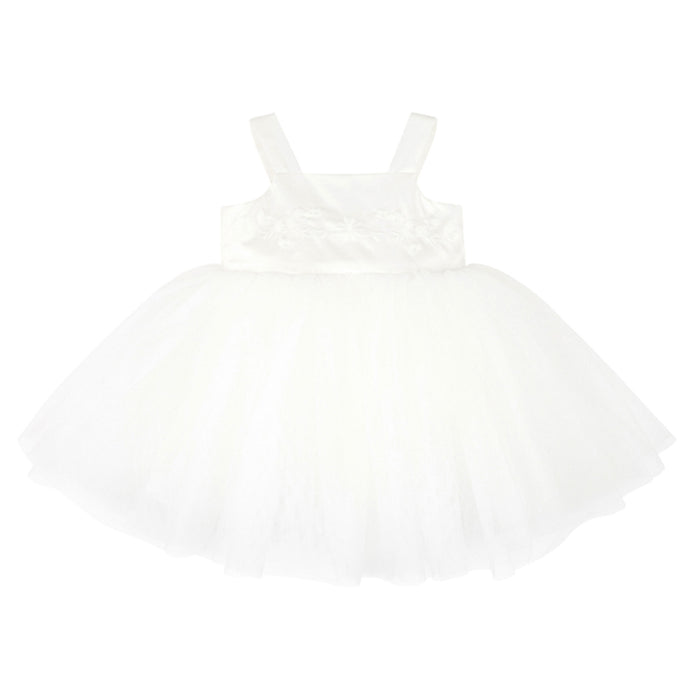 Bebe Embroidered Bodice Tulle Dress 3-5yrs