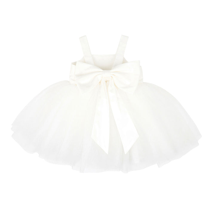 Bebe Embroidered Bodice Tulle Dress 3-5yrs