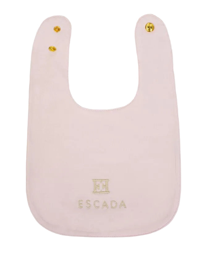 bib embroidered logo square - mauve morn-816