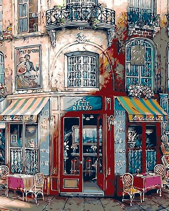 Bistro Paint by Numbers