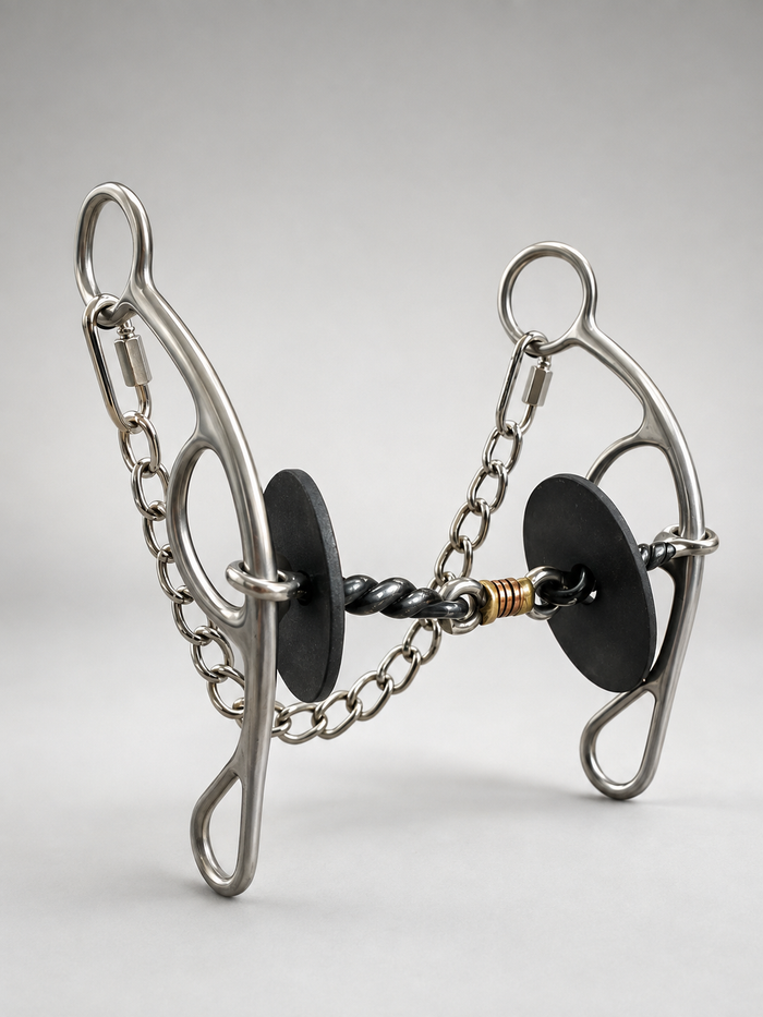 BIT - RM116 - Reinsman Josey-Mitchell 3-Piece Fast Gag