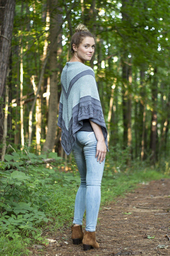 Blue Oak Shawl Pattern Universal Yarn