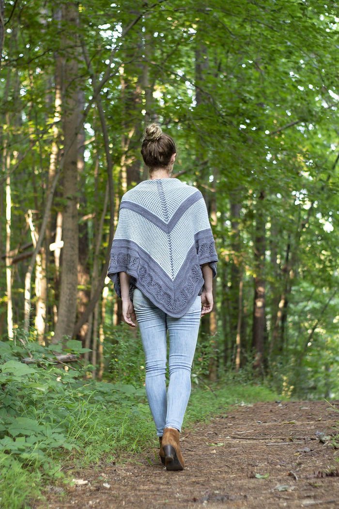 Blue Oak Shawl Pattern Universal Yarn